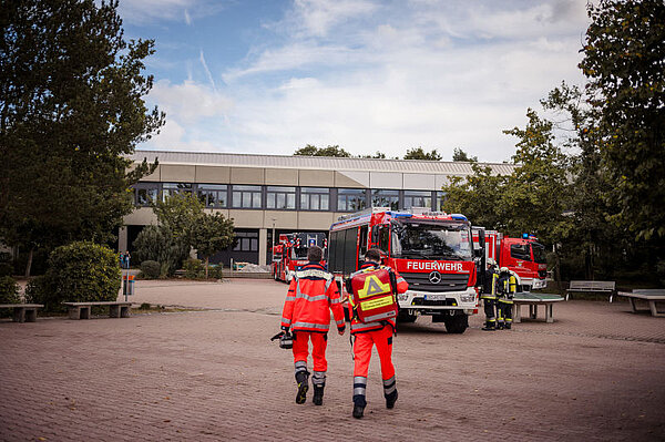 Übung Chemikalienunfall