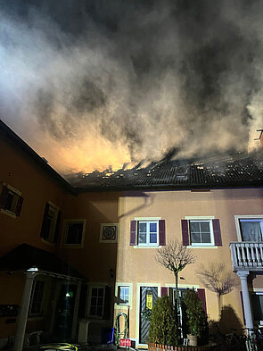 Brand Mehrfamilienhaus