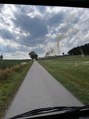 Großer Waldbrand am 11.07.2023