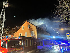 Brand Mehrfamilienhaus