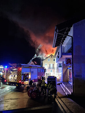 Brand Mehrfamilienhaus