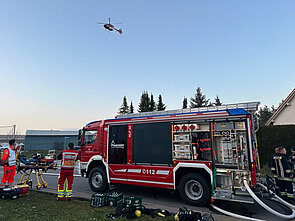 Fire in multi-family house