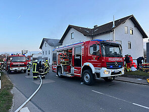 Fire in multi-family house