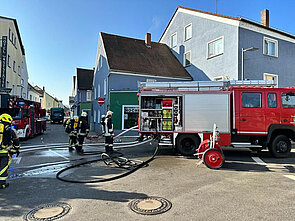 Feuerwehr Nittenau: Brand in Schuhgeschäft am 02.03.2023